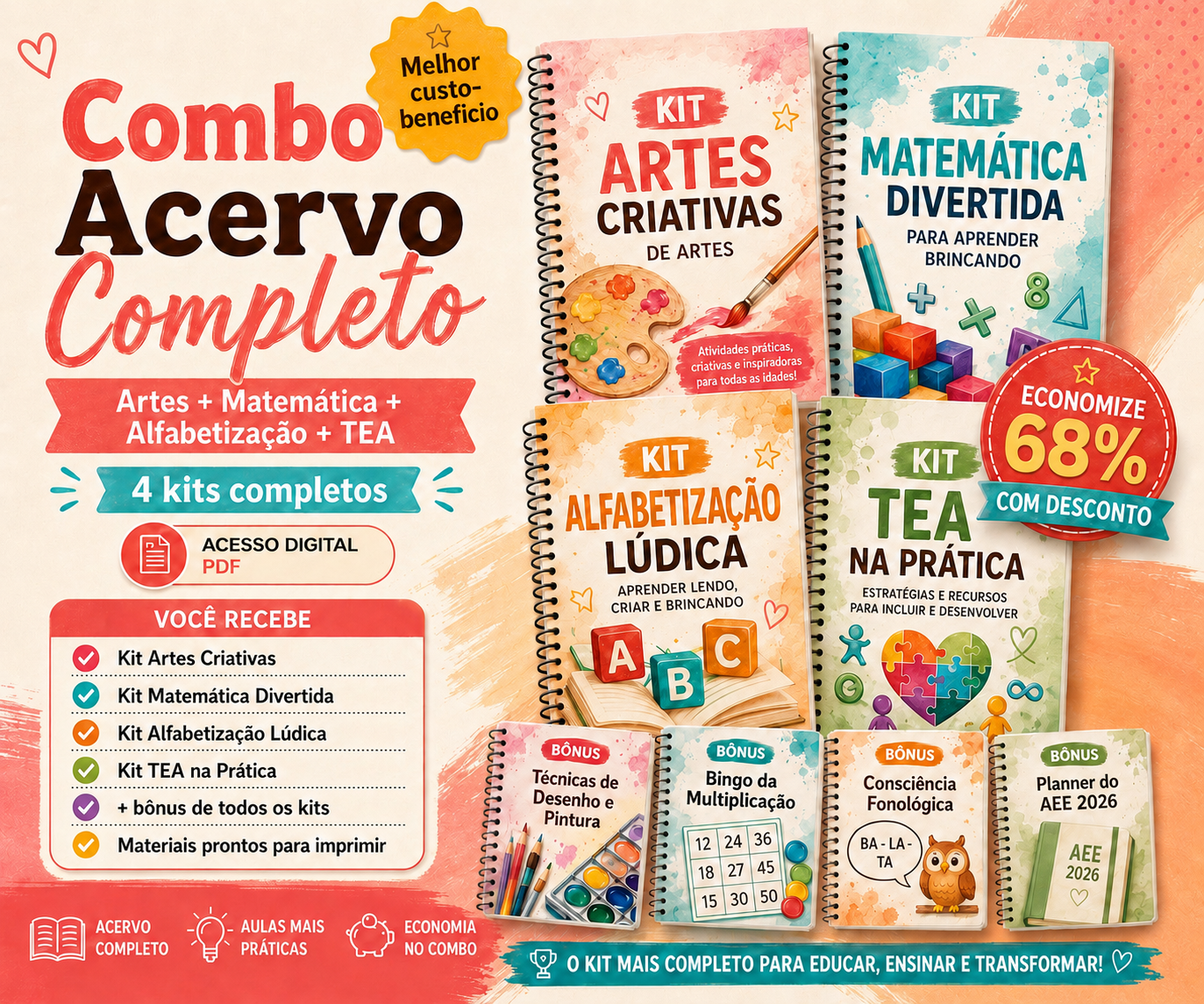 Acervo Pedagógico Completo